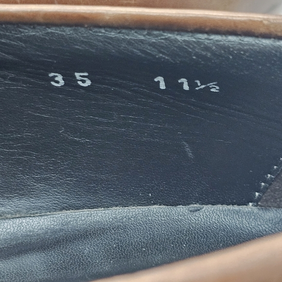 To Boot New York Adam Derrick Portofino Mens Brown Leather Penny Loafer Sz 11.5 - Picture 6 of 14